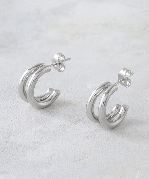 ピアス　No.4298 tk.TAKEO KIKUCHI（ティーケータケオキクチ） ピアス 「ステンレス