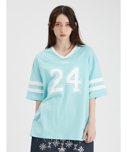 「FURFUR」 半袖Tシャツ「Kamikoコラボ」 ONE SIZE ピンク レディース_画像5