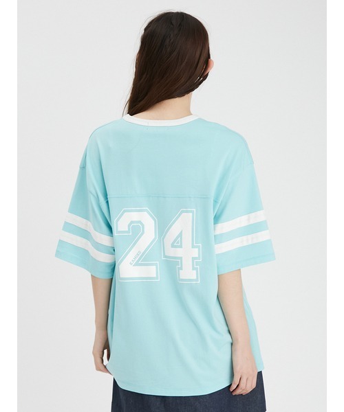 「FURFUR」 半袖Tシャツ「Kamikoコラボ」 ONE SIZE ピンク レディース_画像6