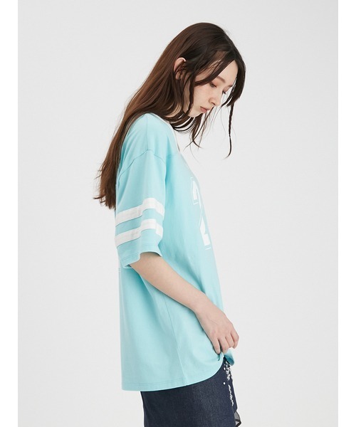 「FURFUR」 半袖Tシャツ「Kamikoコラボ」 ONE SIZE ピンク レディース_画像7