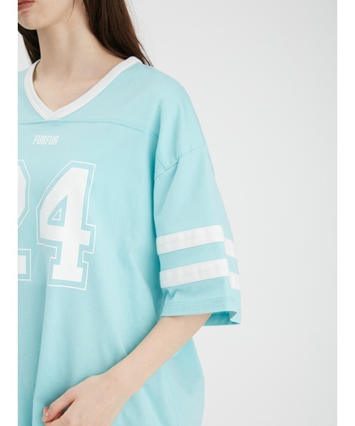 「FURFUR」 半袖Tシャツ「Kamikoコラボ」 ONE SIZE ピンク レディース_画像9