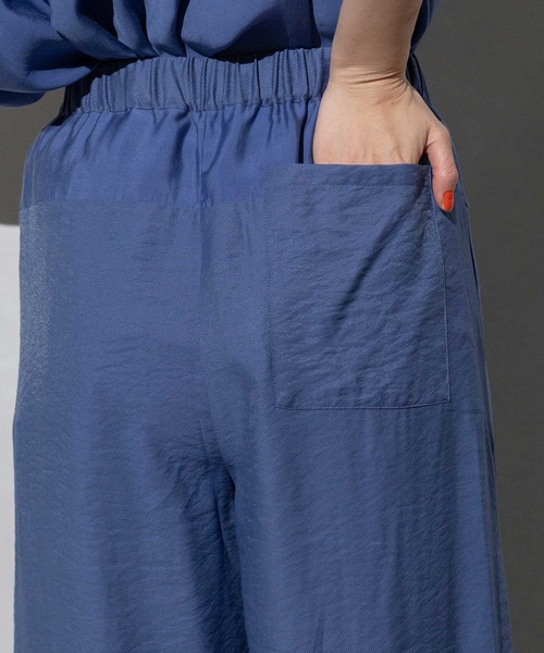 「MARECHAL TERRE」 イージーパンツ MEDIUM カーキ レディース_画像8