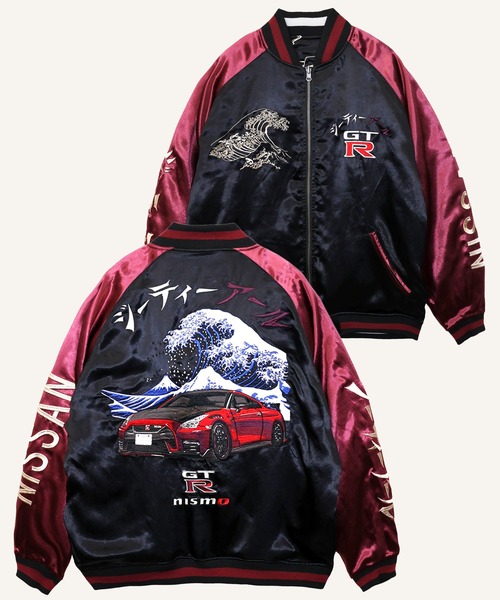 グラニフ　スカジャン PANDIESTA（パンディエスタ） スカジャン NISSAN×錦 NISMO GTR35