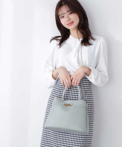 「PROPORTION BODY DRESSING」 長袖ブラウス MEDIUM パープル レディース_画像2