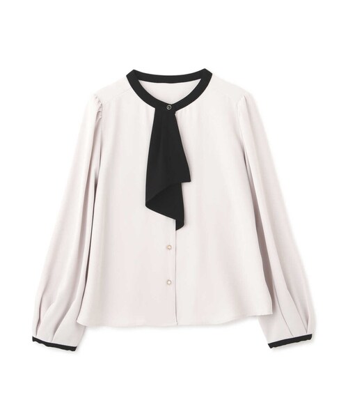 「PROPORTION BODY DRESSING」 長袖ブラウス MEDIUM パープル レディース_画像7