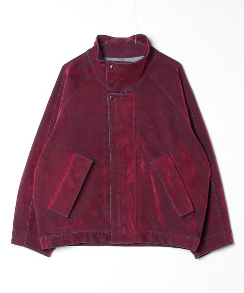 ブルゾン アウター 「VOAAOV」OLD TRAIN DENIM Oversize Blouson メンズ レディース