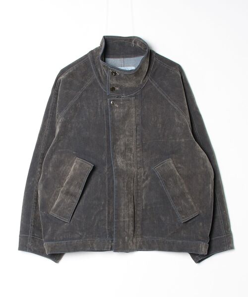 ブルゾン アウター 「VOAAOV」OLD TRAIN DENIM Oversize Blouson メンズ レディース
