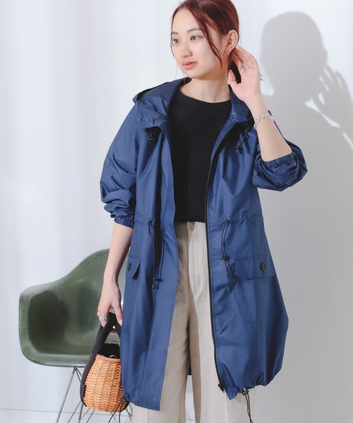 B：MING by BEAMS レインコート カッパ NEW モッズ レディース