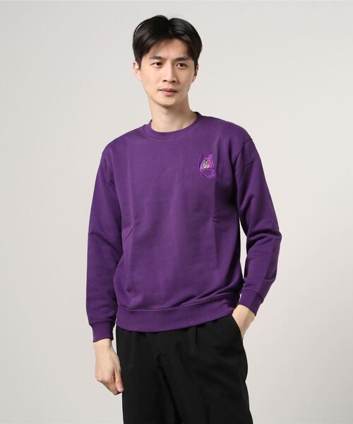 トレーナー スウェット rehacer STAND : Flower Rose HW Sweat / フラワー ローズ ヘヴィーウエイト スウェット_2