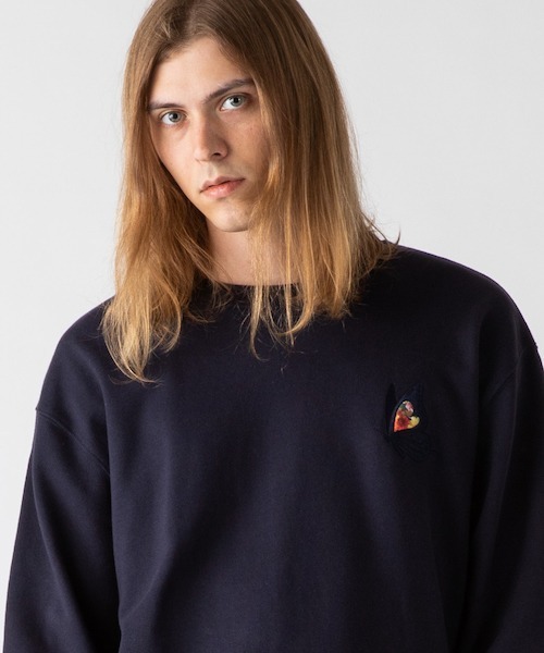 トレーナー スウェット rehacer STAND : Flower Rose HW Sweat / フラワー ローズ ヘヴィーウエイト スウェット_15