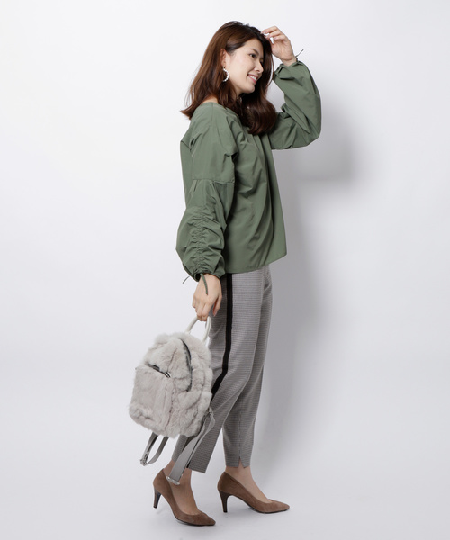 Re.Verofonna - Verofonna アキロンコラボ3WAYボリュームスリーブブラウス bibiy akiron × Re.Verofonnaコラボ企画 2024SS｜Re.Verofonna