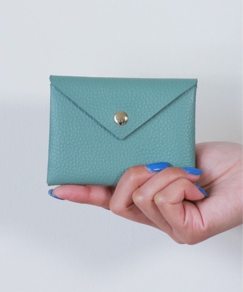 【LOEWE】美品！シボ革ミニウォレット/カードケース LOEWE】美品！シボ革ミニウォレット/カードケース