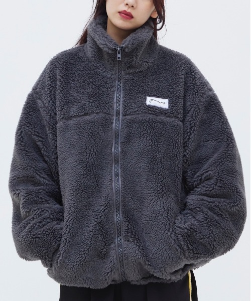 NEW定番 ジャケット PayPayモール店 - 通販 - PayPayモール ブルゾン オーバーサイズボアブルゾン ZOZOTOWN 大得価在庫