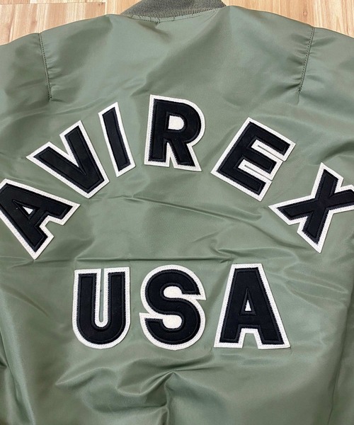 AVIREX MA-1 コマーシャル ロゴ AVIREX ma1 ma-1 MA-1 COMMERCIAL LOGO / コマーシャル ロゴ