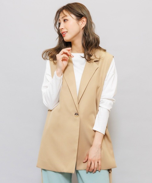 トレンチベスト（レディーストレンチコート）｜コート、ジャケット 