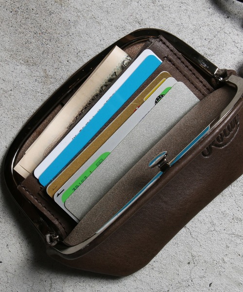 GAMAGUCHI WALLET ND.ver RETROSTRIPE新品未使用 ROTAR（ローター） 財布 Gamaguchi slim wallet がま口 スリム