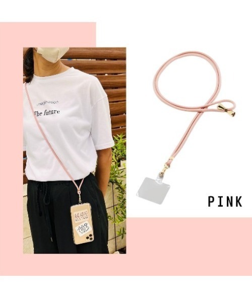 Melia」 スマートフォン用 ネックストラップ : ZOZOTOWN Yahoo!店