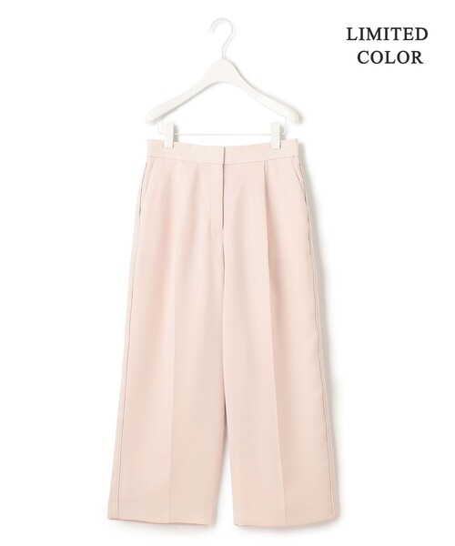 【ふうか】iCB＊FluidBackSatin/ドロストパンツ/クロップド ICB パンツ 「WEB限定カラーあり」FluidBackSatin ワイド