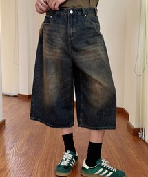 kinema  cropped denim クロップドデニムパンツ kinema cropped denim クロップドデニムパンツ