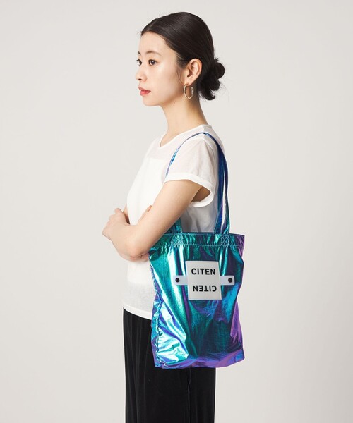 CITEN（シテン） トートバッグ 「CITEN」クルクルパッチン メタリック