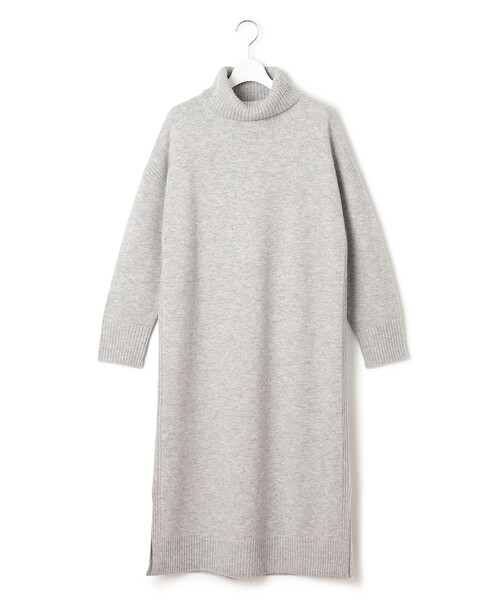 新品✨23区 【洗える】ウールカシミヤ タートルネック ニットワンピース 23区｜【洗える】ウールカシミヤ タートルネック ニット