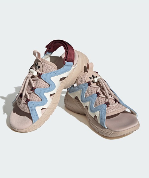 adidas 「adidas」 フラットサンダル 22.5cm ブラック