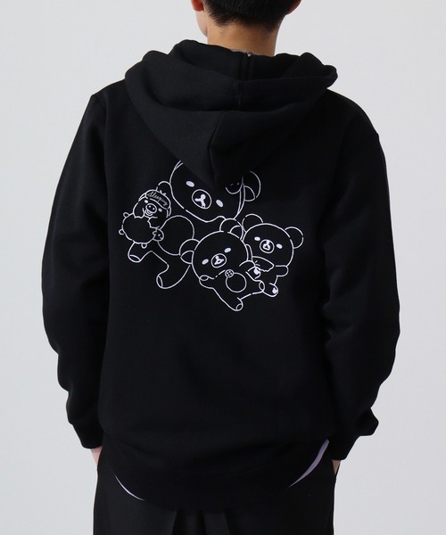 FUNALIVE（ファンアライブ） パーカー Rilakkuma リラックマ裏起毛