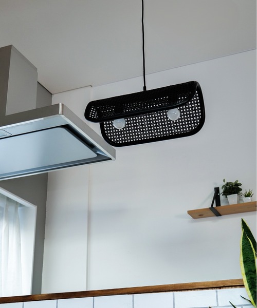 BRID（ブリッド） 照明 ラタン ペンダントランプ 2灯 照明 / BRID