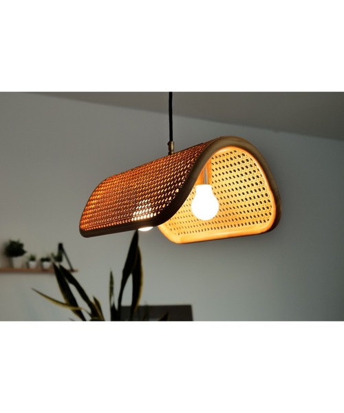 BRID（ブリッド） 照明 ラタン ペンダントランプ 2灯 照明 / BRID