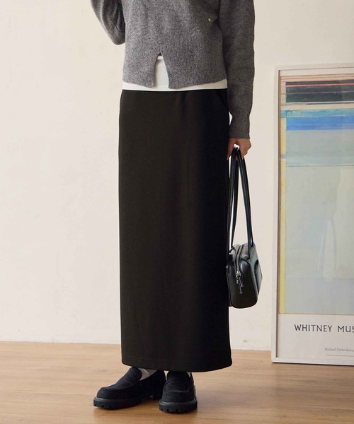 archivio スリット入り黒スカート スカート バックスリットナロースカート : ZOZOTOWN Yahoo!店 - 通販