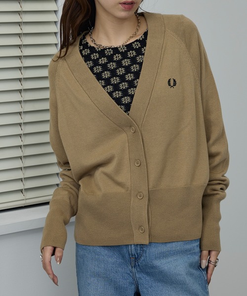 FRED PERRY（フレッドペリー） カーディガン 「FRED PERRY」V-Neck