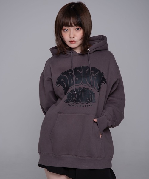 パーカー 「mahagrid/マハグリッド」BEYOND HOODIE/ビヨンドデザイン プルオーバーパーカー レディース メンズ