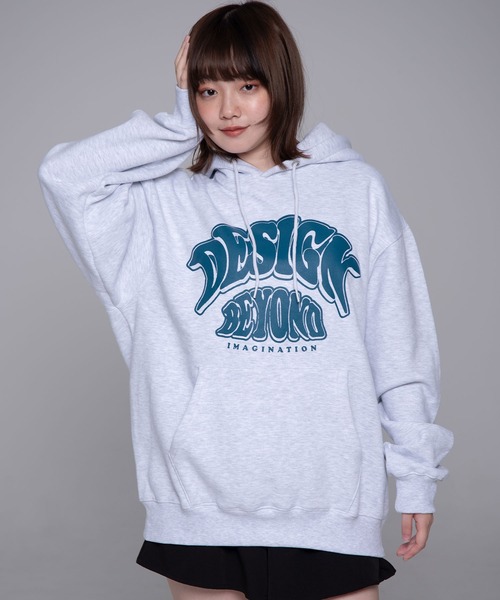 パーカー 「mahagrid/マハグリッド」BEYOND HOODIE/ビヨンドデザイン プルオーバーパーカー レディース メンズ MAHAGRID パーカー 「mahagrid/マハグリッド」BEYOND HOODIE