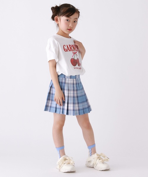 ☆BERBERRY☆Tシャツ&ノバチェックプリーツスカート2着セット女の子110 ☆BERBERRY☆Tシャツ&ノバチェックプリーツスカート2着セット女の子110
