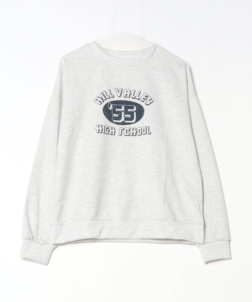 MGV（エムジーヴィー） tシャツ フロントロゴルーズロングTシャツ