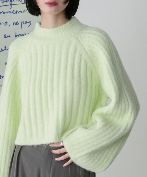 forksy.（フォルクシー） ニット セーター 「forksy.」ワイドスリーブ