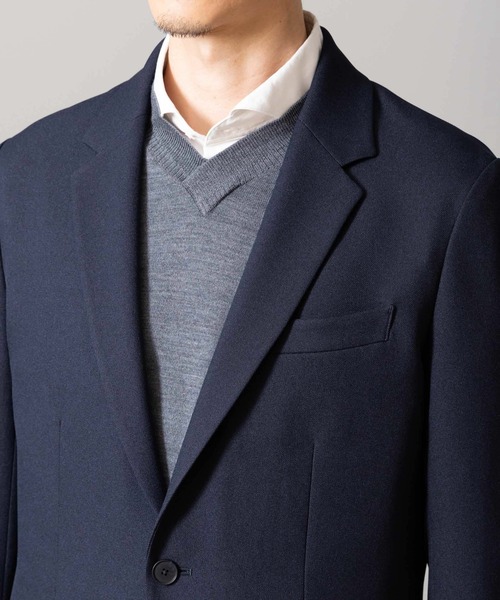 「Damerino」LANATEC(R)メランジオックスセットアップ Damerino」LANATEC(R) メランジ オックス ストレッチ セットアップ