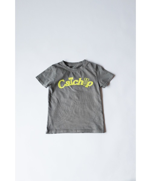 tシャツ 「Catchup」ピグメントスウェットトップス（大人サイズ） レディース Catchup tシャツ 「Catchup」ピグメントスウェットトップス