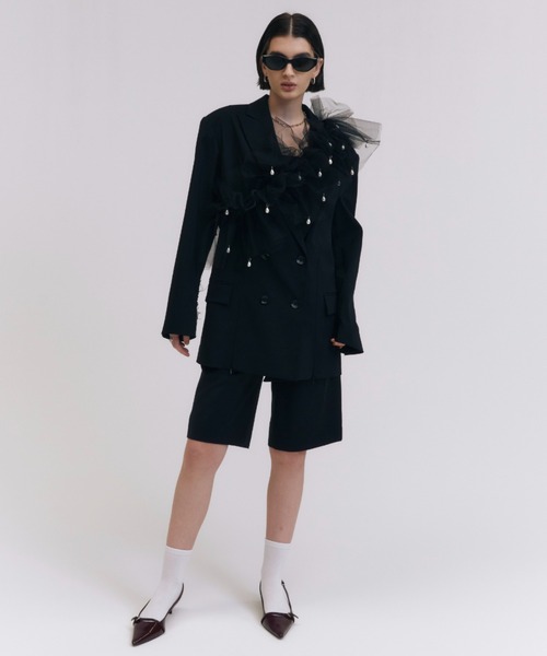 JOSE MOON（ジョゼムーン） パンツ WOOL HALF PANTS/ウールハーフ