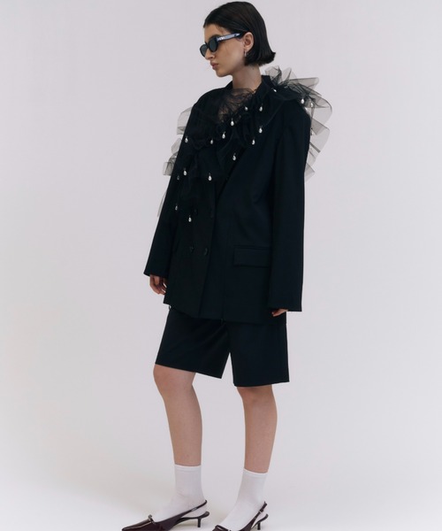 JOSE MOON（ジョゼムーン） パンツ WOOL HALF PANTS/ウールハーフ