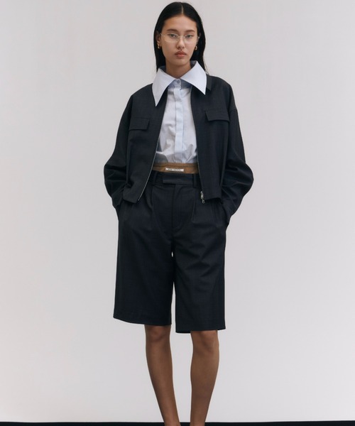 JOSE MOON（ジョゼムーン） パンツ WOOL HALF PANTS/ウールハーフ