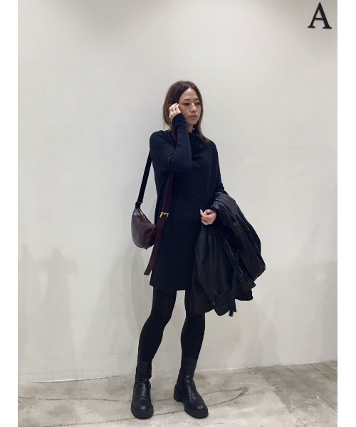 ALLSAINTS ワンピース RIDLEY CASHMERE BLEND MINI JUMPER DRESS  