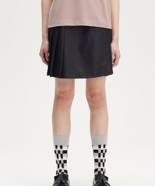 FRED PERRY（フレッドペリー） スカート Pleated Skirt／プリーツ