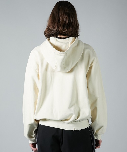 PRANK PROJECT パーカー ウォッシュドロゴフーディー / Washed