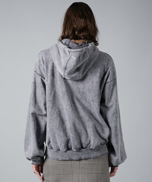 PRANK PROJECTトップス　フーディ　パーカー PRANK PROJECT パーカー ウォッシュドロゴフーディー / Washed