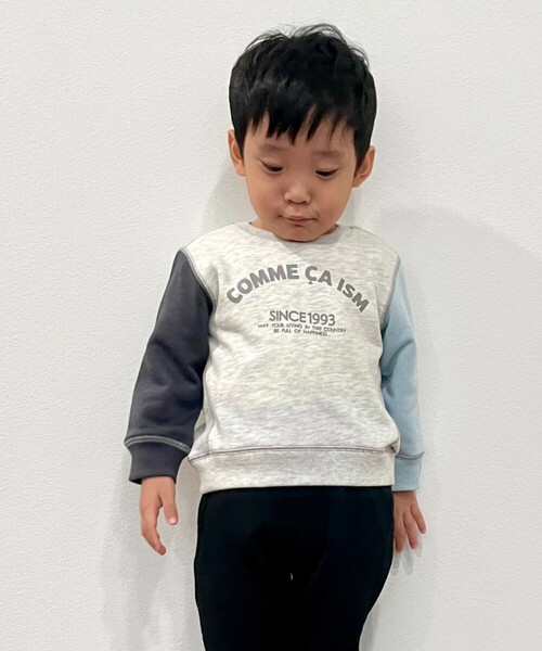 M!LK トレーナー MOUSSY | REEBOK PIPING SWEAT プルオーバー (スウェット