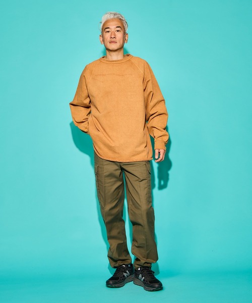 WALLA SPORT トレーナー スウェット PIGMENT DYE 13oz CREW