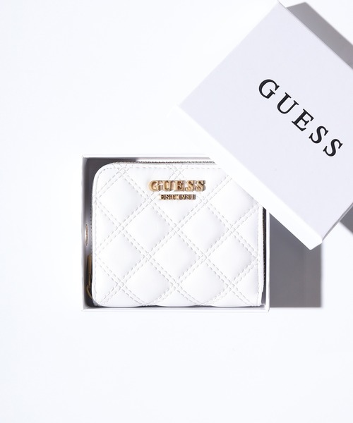 【ストーン(STO)】GUESS 財布 (W)CILIAN Zip Around Wallet GUESS｜GUESS 財布 (W)CILIAN Zip Around Wallet | Rakuten Fashion