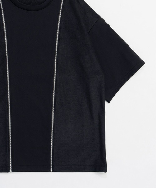 MAISON SPECIAL（メゾンスペシャル） tシャツ 半袖 Shoulder Zip