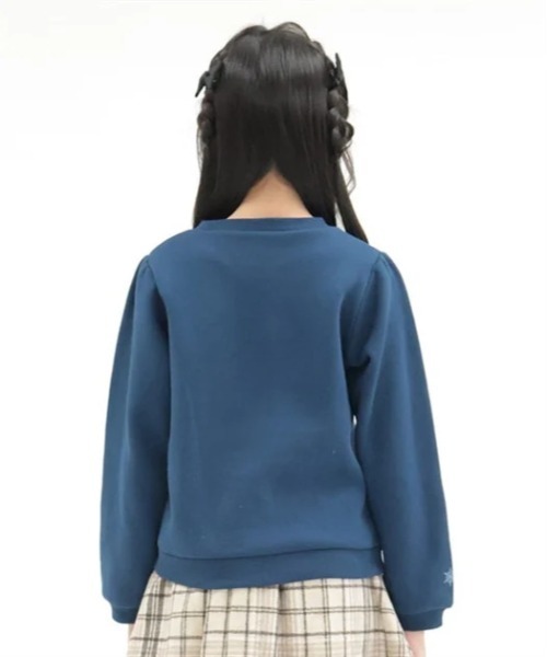 tシャツ 雪ネックレス裏起毛トレーナー キッズ 子供服 女の子 | axes femme | 04
